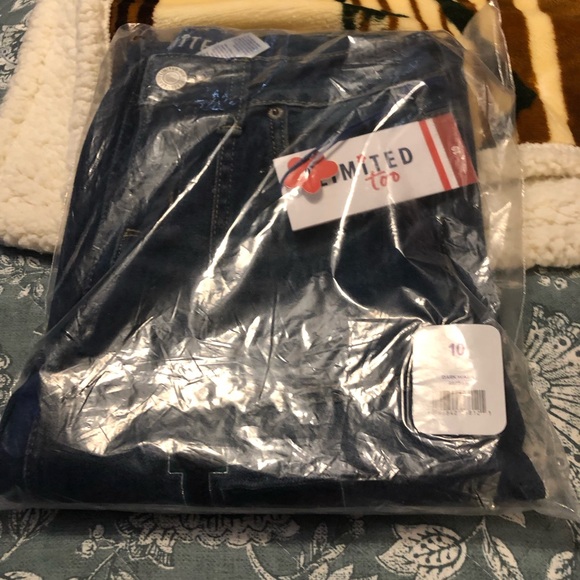 NWT Limited Too Girls Dark Wash Jeans - Picture 7 of 10